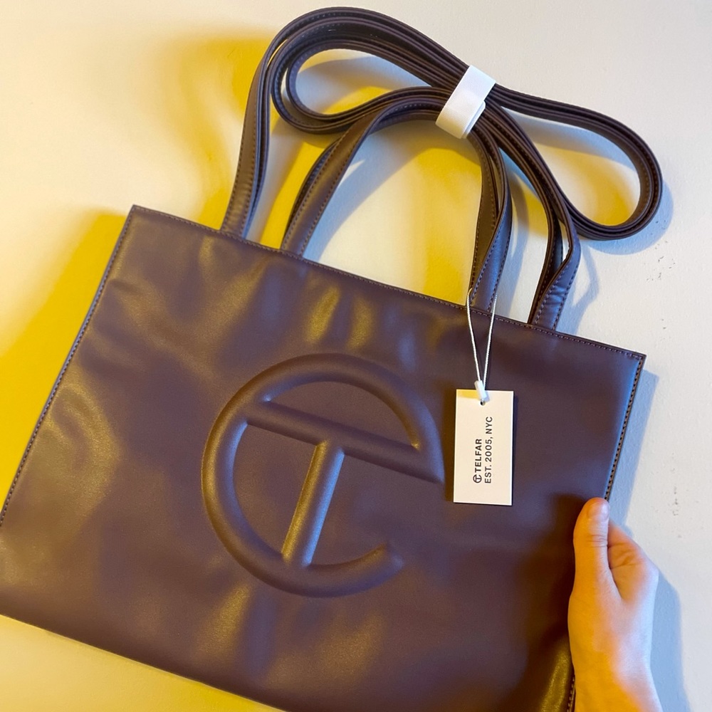 *Brand New* Medium Eggplant Telfar Shopping Bag